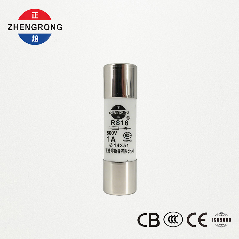 Fusible à haute capacité de coupure 14*51mm 500V 1A RS16