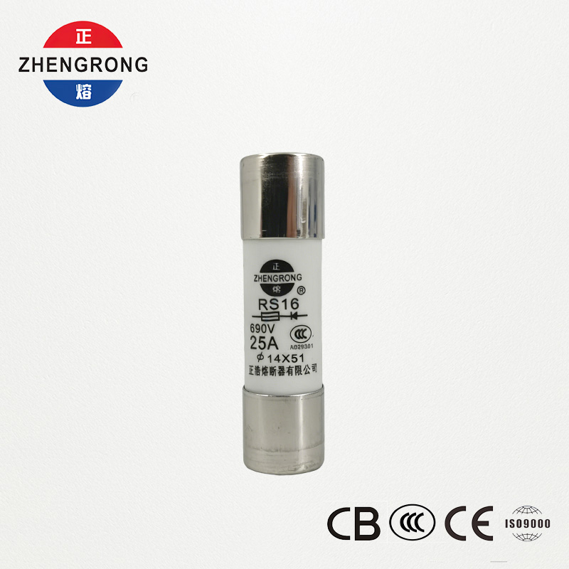 Fusible à haute capacité de coupure 14*51mm 500V 25A RS16