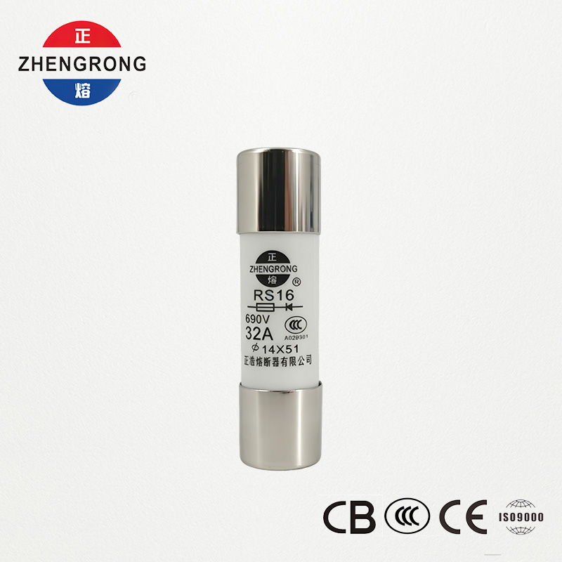 Fusible à haute capacité de coupure 14*51mm 500V 32A RS16