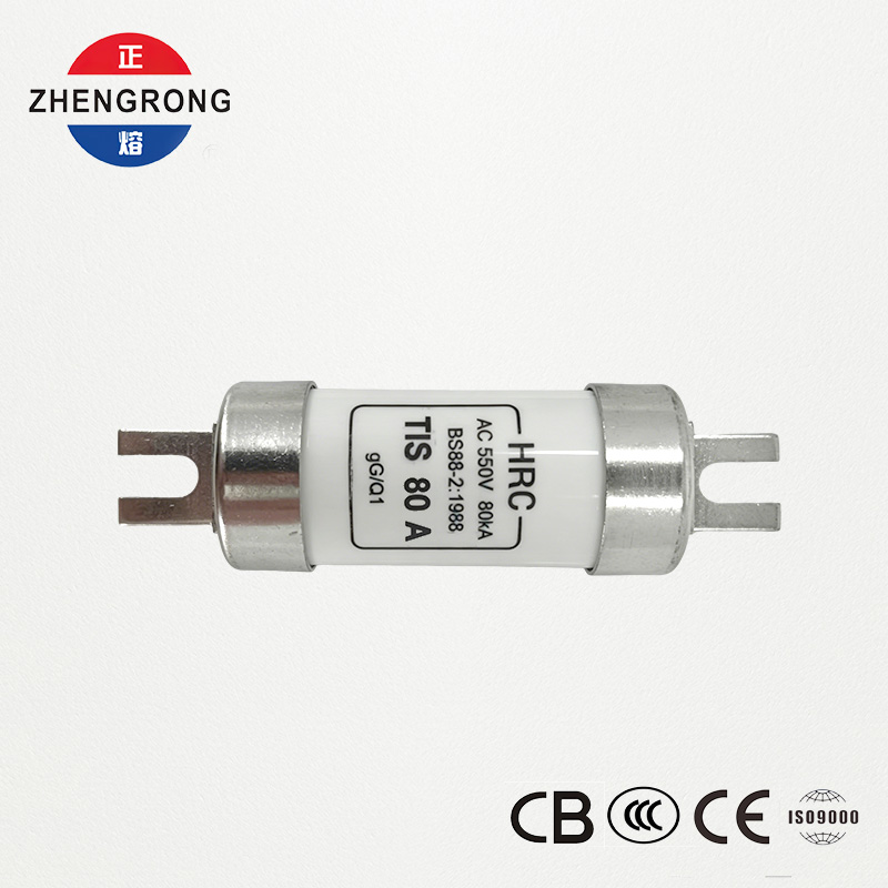 Fusible HRC de type couteau 550 V 80 A | BS88-2:1986 | 80 kA