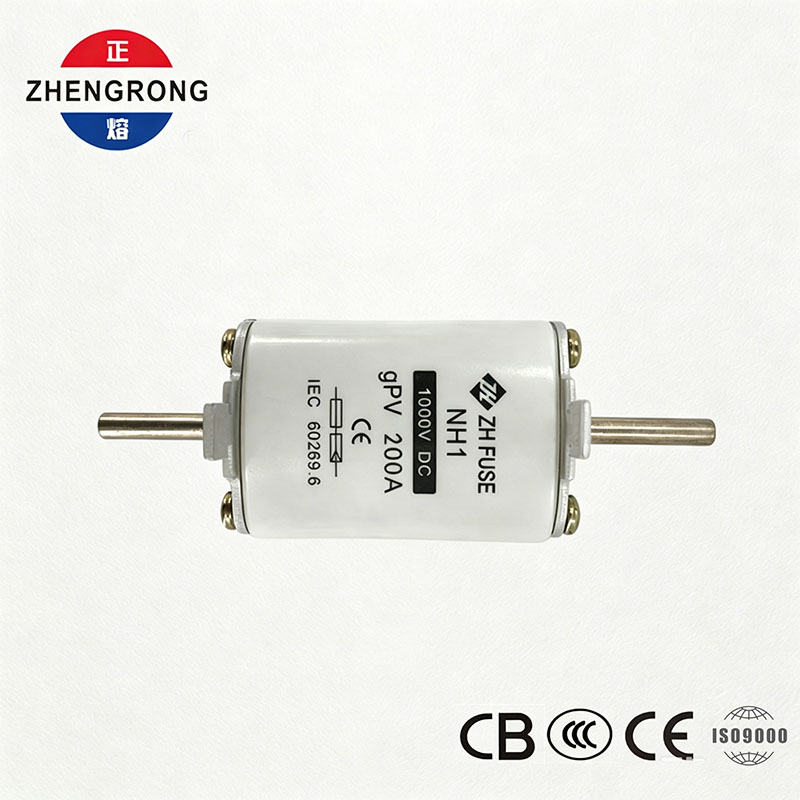 Fusible PV CC NH1 200A 1000V | Approuvé CE et CEI 60269.6 pour les panneaux solaires