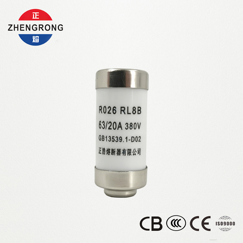 Fusible RL8B R026 380V | Norme D02 20A/63A