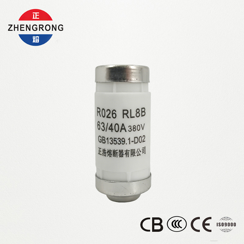 Fusible cylindrique RL8B R026 40A 380V D02