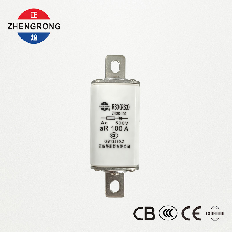 Fusible à action rapide RS0 RS3 100A 500V aR