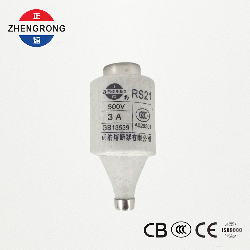 Fusible à vis à action rapide RS21 3A 500V