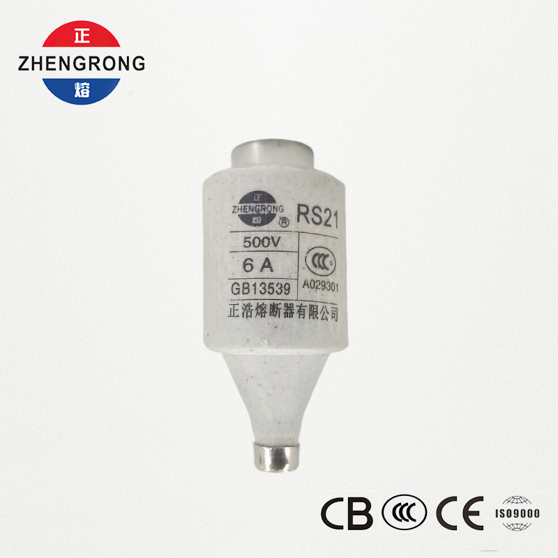 Fusible à vis à action rapide RS21 6A 500V