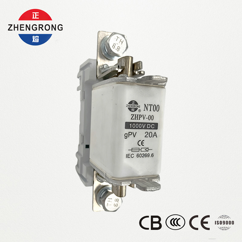 Fusible de protection photovoltaïque ZHPV-00 20A 1000V DC - Certifié CE