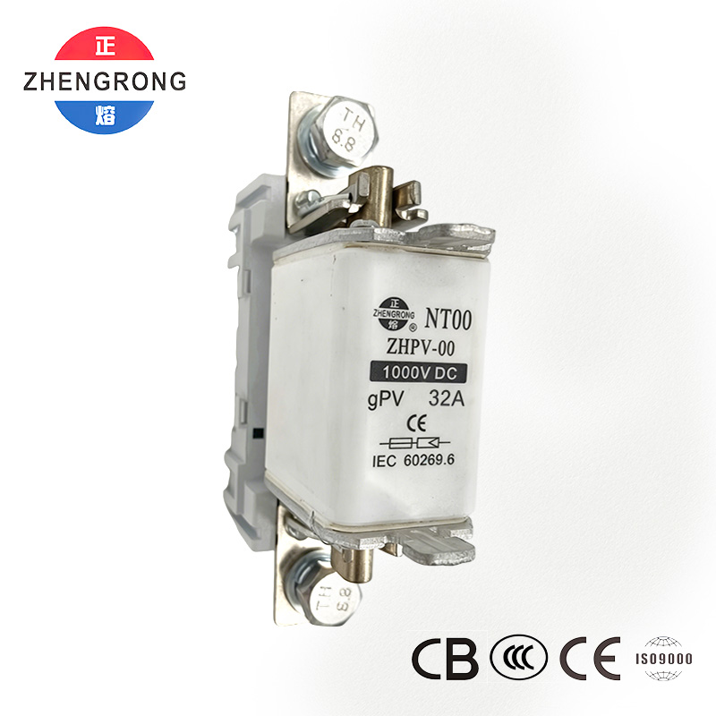 Fusible de protection photovoltaïque ZHPV-00 32A 1000V DC - Certifié CE